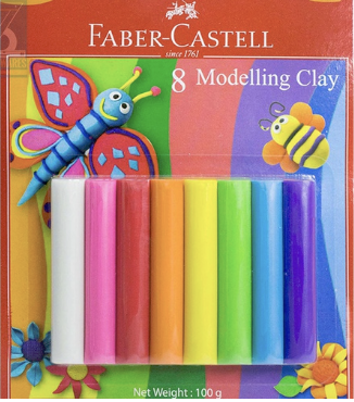 Faber Castell Modelling Clay 8s 100g 120891