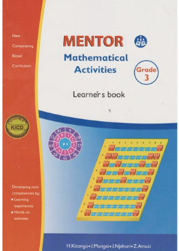Mentor Mathematical Activities Learners Book