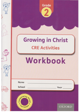 OUP Growing in Christ CRE Workbook