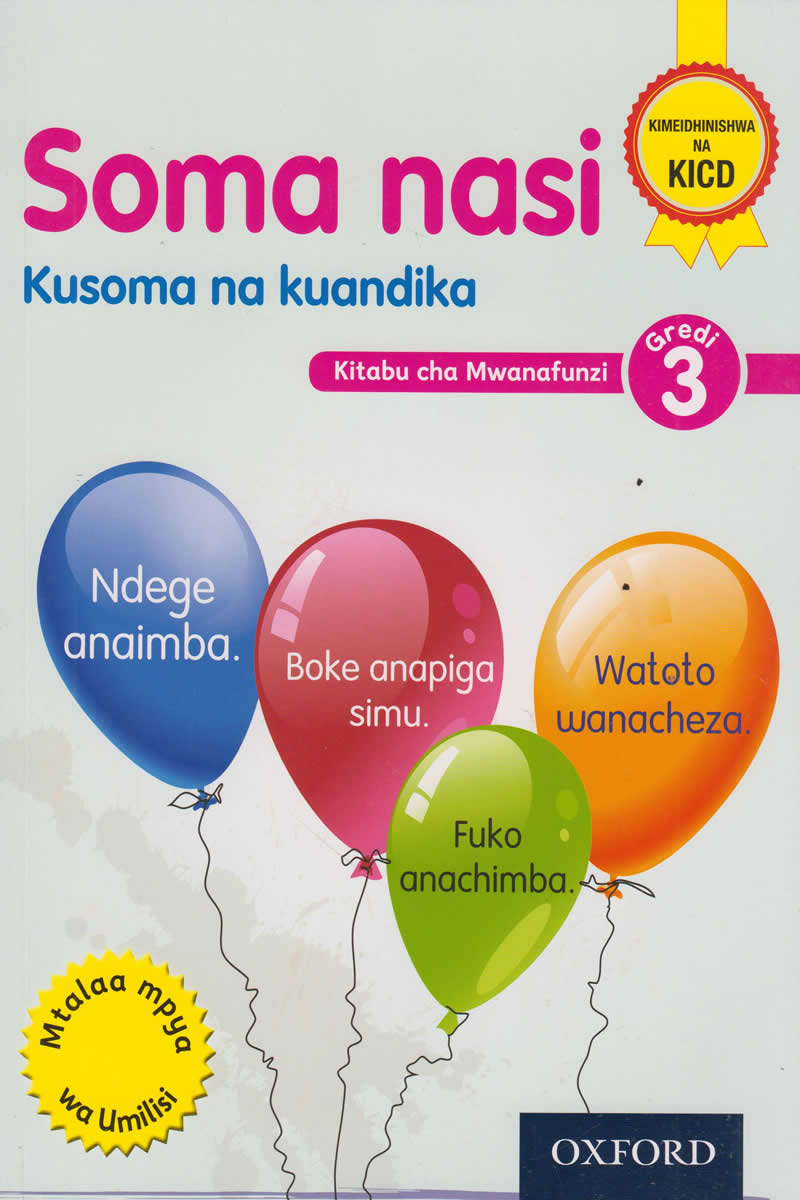 Kiswahili Soma nasi Kusoma na Kuandika Grade 3